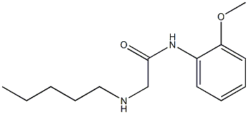 N-(2-methoxyphenyl)-2-(pentylamino)acetamide Structure