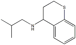 N-(2-methylpropyl)-3,4-dihydro-2H-1-benzothiopyran-4-amine Structure