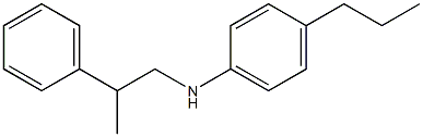 N-(2-phenylpropyl)-4-propylaniline 구조식 이미지