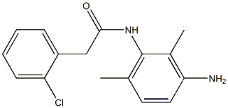 N-(3-amino-2,6-dimethylphenyl)-2-(2-chlorophenyl)acetamide Structure