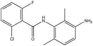 N-(3-amino-2,6-dimethylphenyl)-2-chloro-6-fluorobenzamide Structure