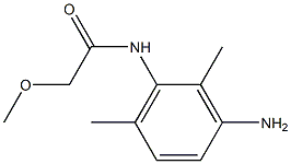 N-(3-amino-2,6-dimethylphenyl)-2-methoxyacetamide 구조식 이미지