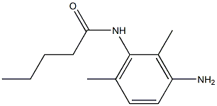 N-(3-amino-2,6-dimethylphenyl)pentanamide Structure