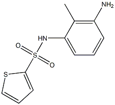 N-(3-amino-2-methylphenyl)thiophene-2-sulfonamide Structure