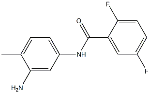 N-(3-amino-4-methylphenyl)-2,5-difluorobenzamide Structure