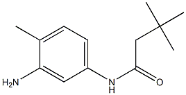 N-(3-amino-4-methylphenyl)-3,3-dimethylbutanamide Structure