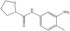N-(3-amino-4-methylphenyl)tetrahydrofuran-2-carboxamide Structure