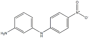 N-(3-aminophenyl)-N-(4-nitrophenyl)amine 구조식 이미지