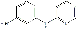 N-(3-aminophenyl)-N-pyridin-2-ylamine 구조식 이미지