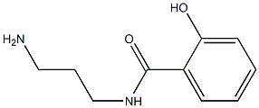 N-(3-aminopropyl)-2-hydroxybenzamide Structure