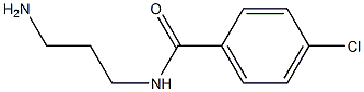 N-(3-aminopropyl)-4-chlorobenzamide Structure