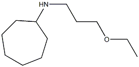 N-(3-ethoxypropyl)cycloheptanamine 구조식 이미지