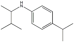 N-(3-methylbutan-2-yl)-4-(propan-2-yl)aniline Structure