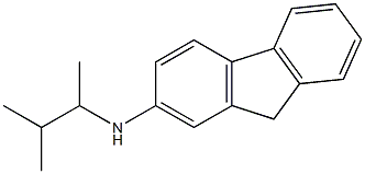 N-(3-methylbutan-2-yl)-9H-fluoren-2-amine Structure