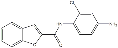 N-(4-amino-2-chlorophenyl)-1-benzofuran-2-carboxamide Structure