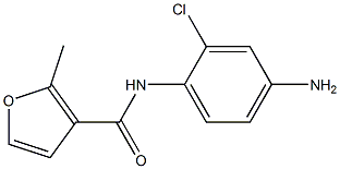 N-(4-amino-2-chlorophenyl)-2-methyl-3-furamide Structure