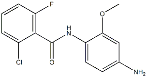 N-(4-amino-2-methoxyphenyl)-2-chloro-6-fluorobenzamide Structure