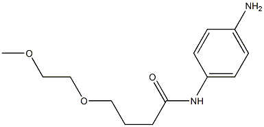 N-(4-aminophenyl)-4-(2-methoxyethoxy)butanamide 구조식 이미지