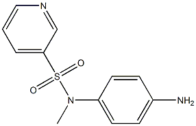 N-(4-aminophenyl)-N-methylpyridine-3-sulfonamide Structure
