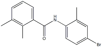 N-(4-bromo-2-methylphenyl)-2,3-dimethylbenzamide 구조식 이미지