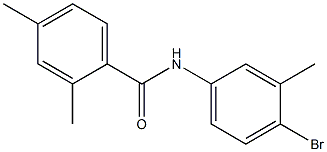 N-(4-bromo-3-methylphenyl)-2,4-dimethylbenzamide 구조식 이미지