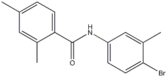 N-(4-bromo-3-methylphenyl)-2,4-dimethylbenzamide Structure