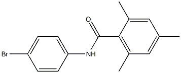 N-(4-bromophenyl)-2,4,6-trimethylbenzamide Structure