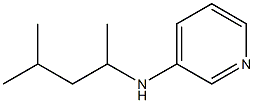 N-(4-methylpentan-2-yl)pyridin-3-amine 구조식 이미지