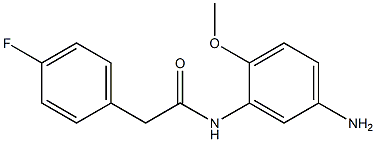 N-(5-amino-2-methoxyphenyl)-2-(4-fluorophenyl)acetamide Structure