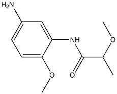 N-(5-amino-2-methoxyphenyl)-2-methoxypropanamide 구조식 이미지