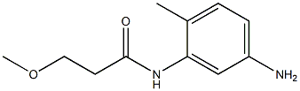 N-(5-amino-2-methylphenyl)-3-methoxypropanamide Structure