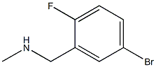 N-(5-bromo-2-fluorobenzyl)-N-methylamine Structure