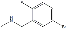 N-(5-bromo-2-fluorobenzyl)-N-methylamine 구조식 이미지