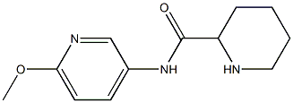 N-(6-methoxypyridin-3-yl)piperidine-2-carboxamide 구조식 이미지