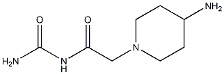 N-(aminocarbonyl)-2-(4-aminopiperidin-1-yl)acetamide Structure