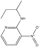 N-(butan-2-yl)-3-nitropyridin-2-amine 구조식 이미지
