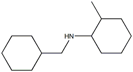 N-(cyclohexylmethyl)-2-methylcyclohexan-1-amine Structure