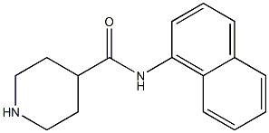 N-(naphthalen-1-yl)piperidine-4-carboxamide 구조식 이미지