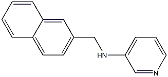 N-(naphthalen-2-ylmethyl)pyridin-3-amine Structure