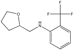 N-(oxolan-2-ylmethyl)-2-(trifluoromethyl)aniline Structure