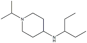 N-(pentan-3-yl)-1-(propan-2-yl)piperidin-4-amine 구조식 이미지