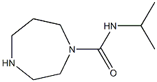 N-(propan-2-yl)-1,4-diazepane-1-carboxamide 구조식 이미지