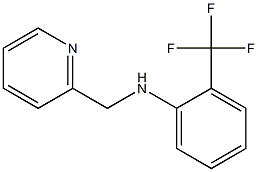 N-(pyridin-2-ylmethyl)-2-(trifluoromethyl)aniline Structure