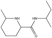 N-(sec-butyl)-6-methylpiperidine-2-carboxamide Structure