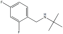 N-(tert-butyl)-N-(2,4-difluorobenzyl)amine 구조식 이미지