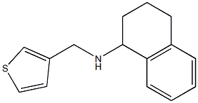 N-(thiophen-3-ylmethyl)-1,2,3,4-tetrahydronaphthalen-1-amine Structure