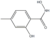 N,2-dihydroxy-4-methylbenzamide Structure