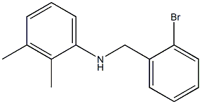 N-[(2-bromophenyl)methyl]-2,3-dimethylaniline 구조식 이미지