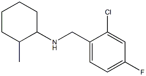 N-[(2-chloro-4-fluorophenyl)methyl]-2-methylcyclohexan-1-amine Structure