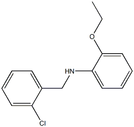 N-[(2-chlorophenyl)methyl]-2-ethoxyaniline 구조식 이미지